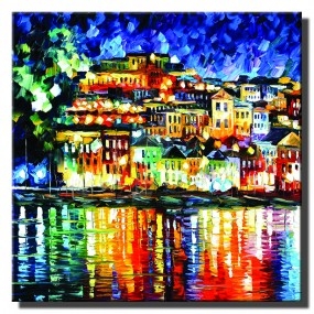 Tranh in Canvas sơn dầu